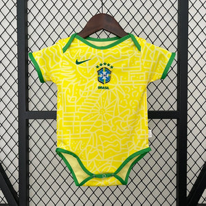 Kit Enfant Brésil Jaune 2024/25