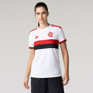 Flamengo Extérieur Blanc 2026/27 · Femme