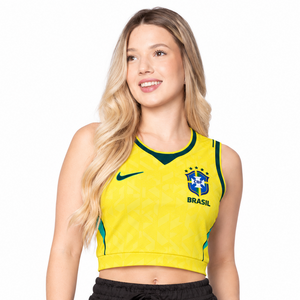 Brésil Domicile 2026/27 · Femme · Crop Top