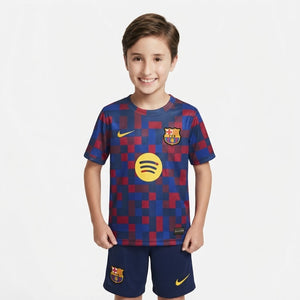 Kit Enfant Barcelone Avant-Match 2026/27