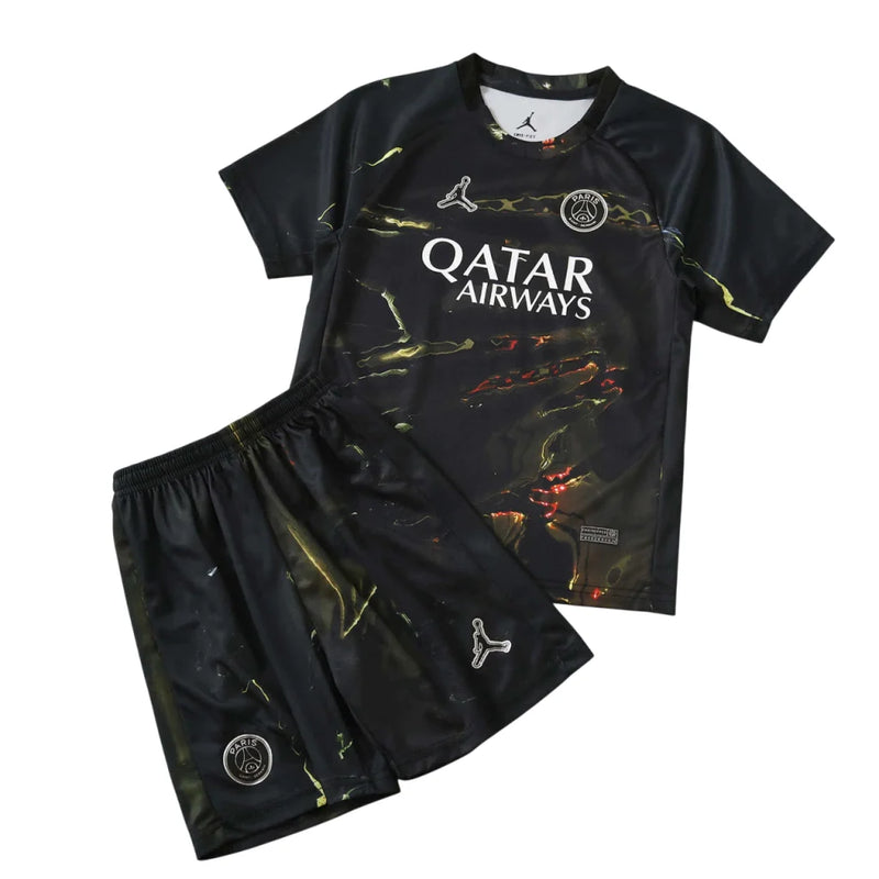 Kit Enfant PSG Jordan Noir 2025/26
