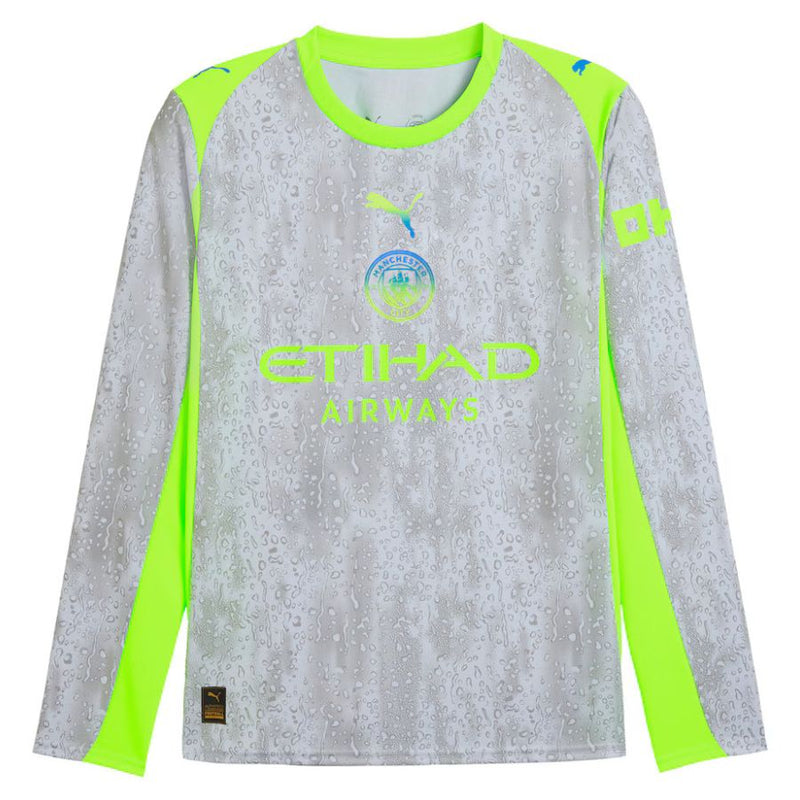 Manchester City Third 2025/26 Manches Longues