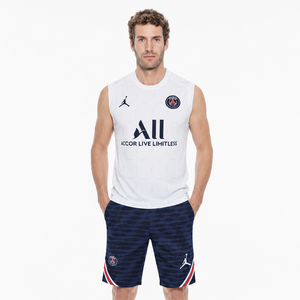 Survêtement d'avant-match PSG Blanc 2022/23