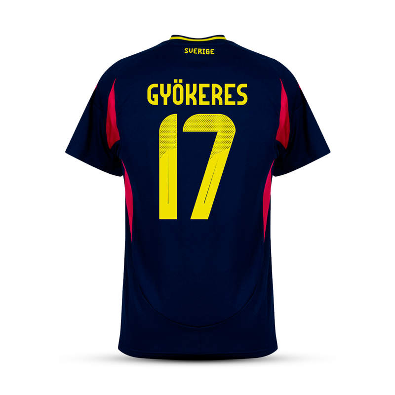 Suède Extérieur Bleu Gyökeres 2024/25