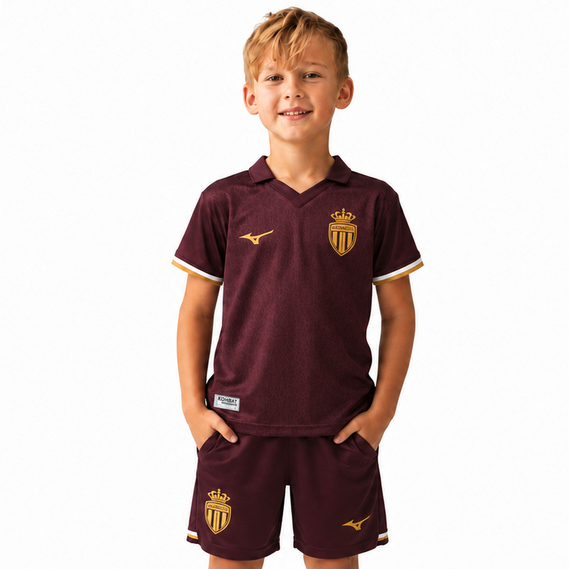 Kit Enfant Extérieur Monaco 2026/27