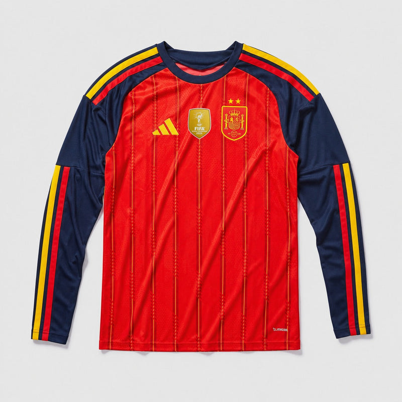 Espagne Domicile Vainqueurs 2026/27 Manches Longues
