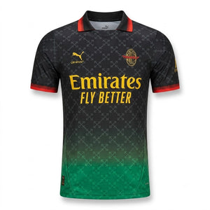 AC Milan Édition Spéciale Noire et Verte 2024/25 · Version Joueur
