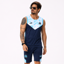 Olympique de Marseille vest training suit kit dark blue white 22/23