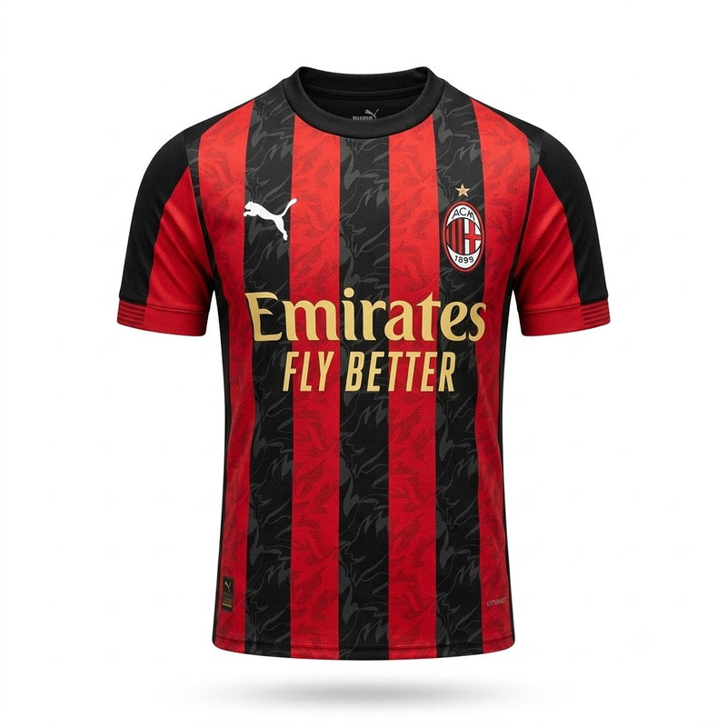 AC Milan Domicile 2025/26 Version Joueur