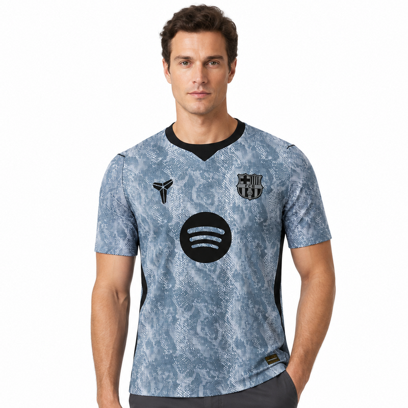 Barcelone Gardien Gris 2026/27 Version Joueur