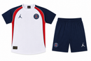 Tenue d'entraînement PSG 22/23 (manches courtes) – Blanc, bleu et rouge
