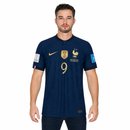 Camisa França Copa Do Mundo 2022 Uniforme 1 Olivier Giroud