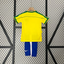 Kit Enfant Brésil Rétro Domicile Jaune 1998