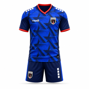 Kit Enfant Cap-Vert Domicile Bleu/Vert 2026/27