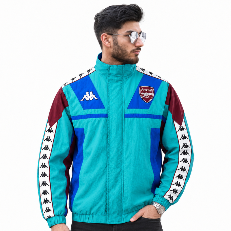 Arsenal Coupe-vent Turquoise 2025/26