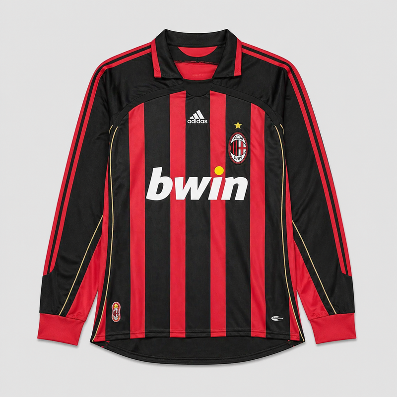 AC Milan Rétro Domicile 2006/07 Manches Longues