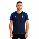 Maillot domicile réplique Nike France Coupe du Monde 2018 pour homme – Bleu foncé