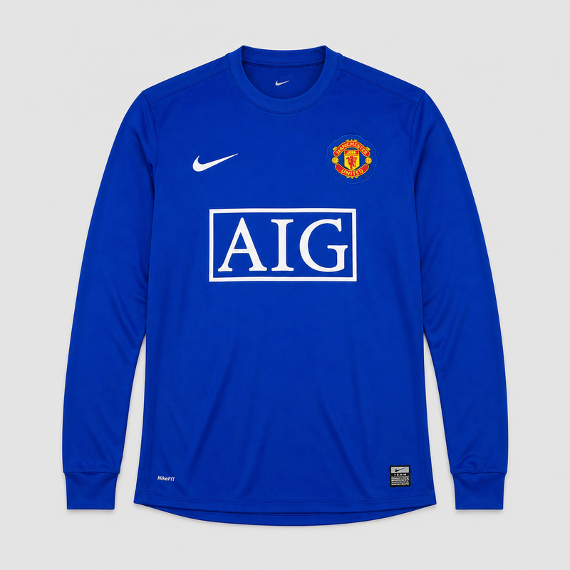 Manchester United Rétro Extérieur 2008/09 Manches Longues