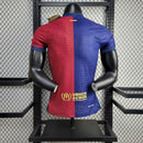 Barcelone Domicile Bleu/Rouge 24/2025 · Version Joueur
