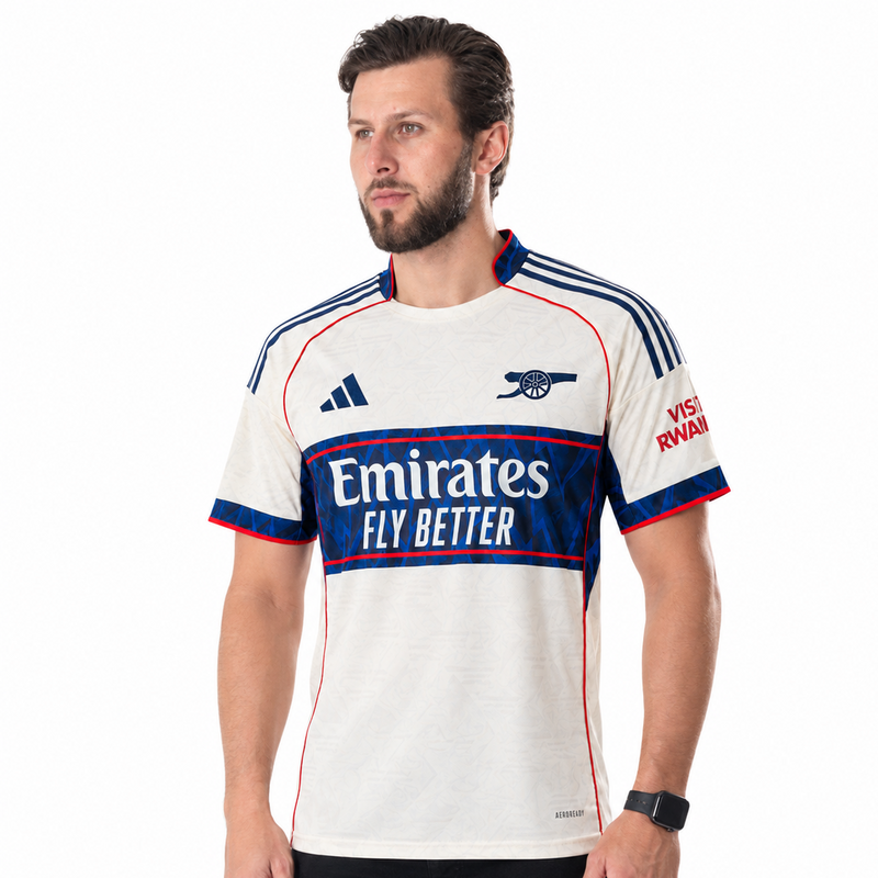 Arsenal Avant-Match Beige 2025/26