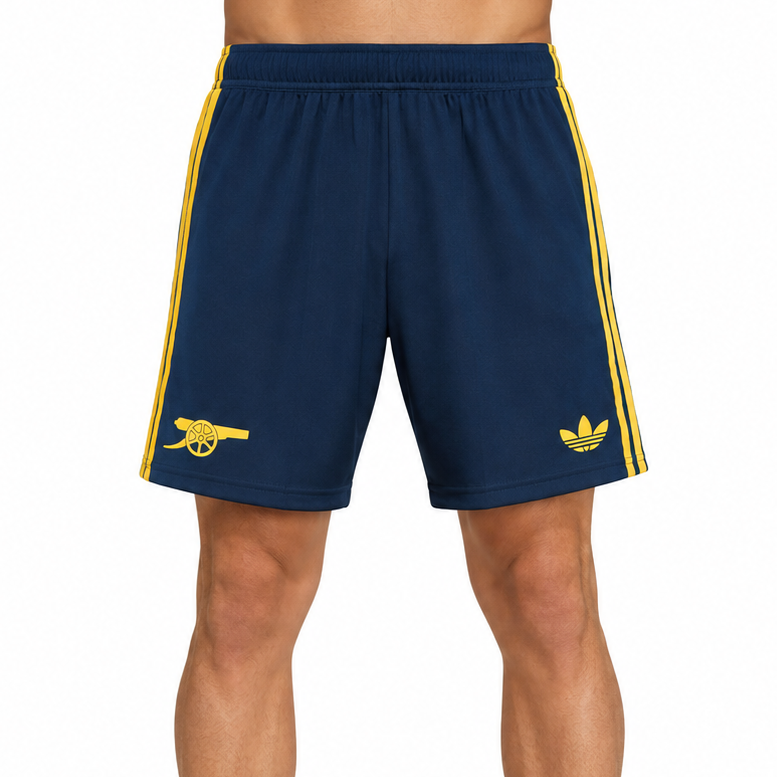 Short Arsenal Extérieur Bleu Marine 2026/27