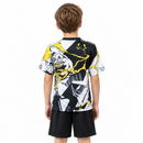 Kit Enfant Real Madrid Vengeurs 26/2027 Avant-match (Noir et Blanc)