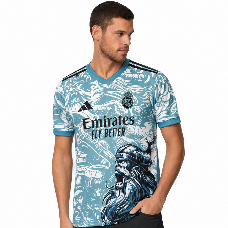 Real Madrid Édition Spéciale Bleu Ciel 2025/26