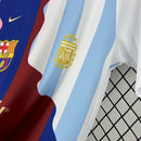 Le maillot édition spéciale de Lionel Messi, un mélange de tous les clubs 25/26