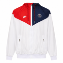 Veste coupe-vent PSG Nike Blanc - Rouge et Bleu 19/20