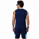 Olympique de Marseille vest training suit kit dark blue white 22/23