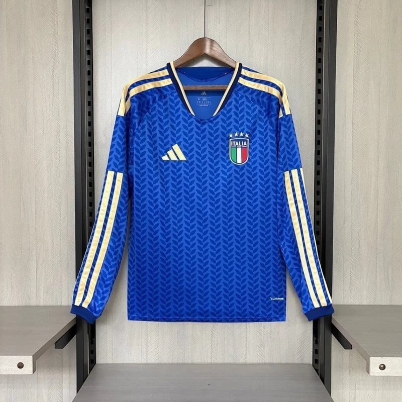 Italie Domicile Bleu 2026/27 Manches Longues