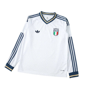 Italie Extérieur Blanc 2026/27 · Manches Longues