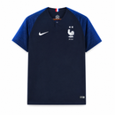 Maillot domicile réplique Nike France Coupe du Monde 2018 pour homme – Bleu foncé