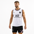 Gilet d'entraînement d'avant-match PSG 22/23 blanc