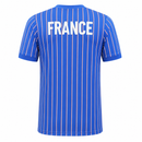 Maillot bleu royal de l'équipe de France avant-match 2026
