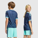 Kit Enfant Allemagne Extérieur Bleu 2026/27