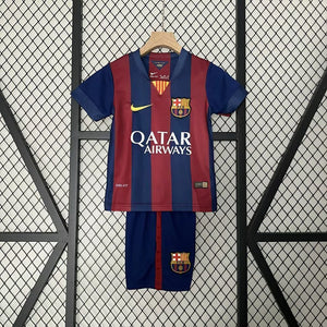 Kit Enfant Barcelone Rétro 2014/15