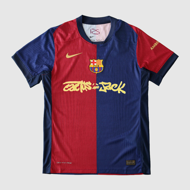 Barcelone Domicile Travis Scott 2024/25 Version Joueur