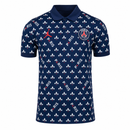 Polo bleu PSG x Jordan
