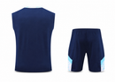 Olympique de Marseille vest training suit kit dark blue white 22/23