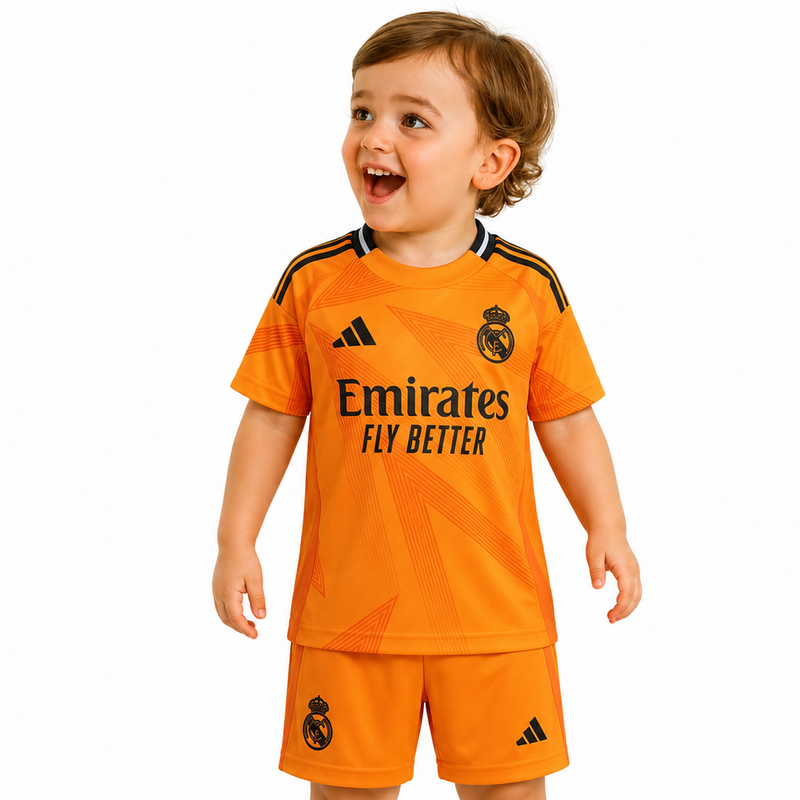 Kit Enfant Real Madrid Extérieur 2024/25