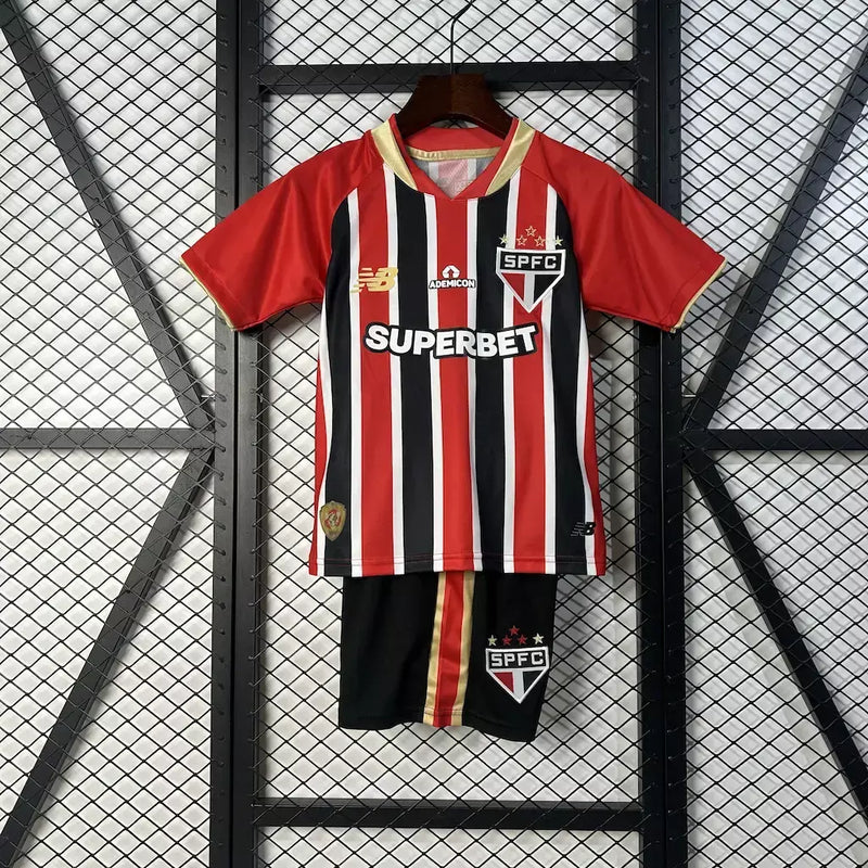 Kit Enfant São Paulo Extérieur 2025/26