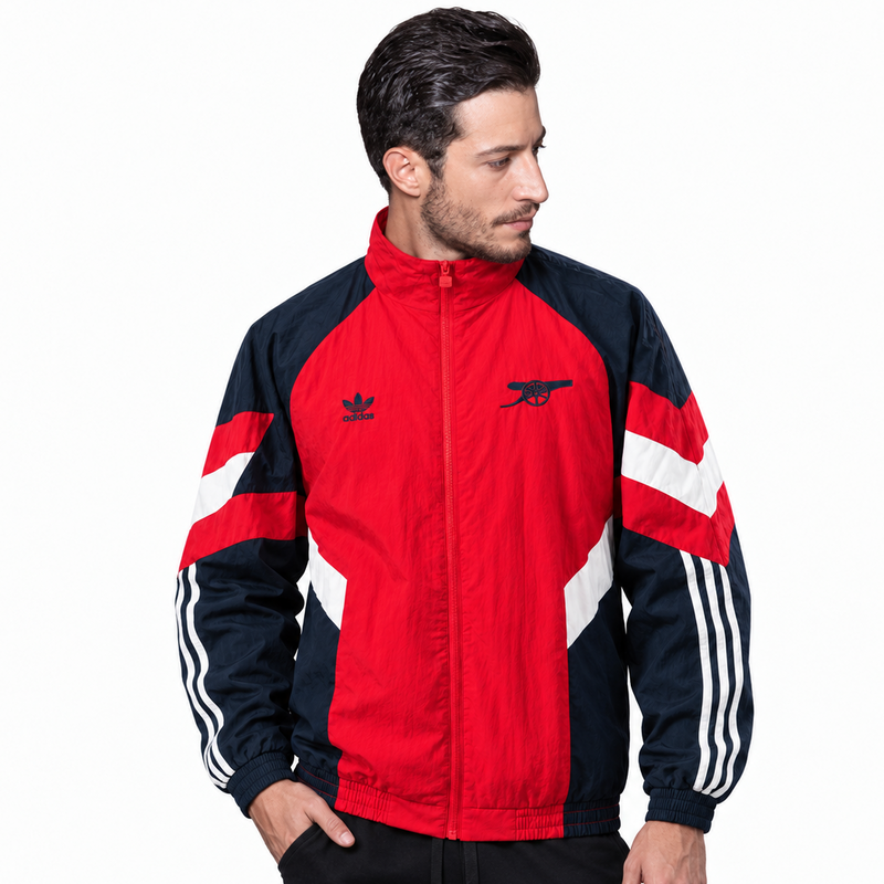 Arsenal Coupe-vent Rouge et Bleu Marine 2024/25