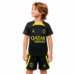 Kit Enfant PSG Entraînement Noir 2022/23