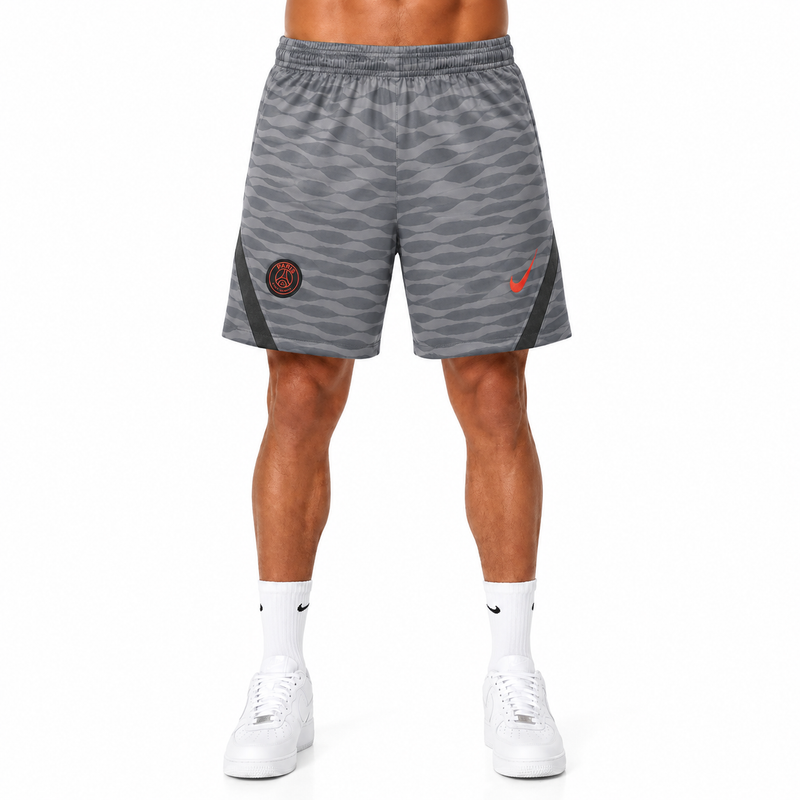 Short PSG Noir et Gris 2021/22
