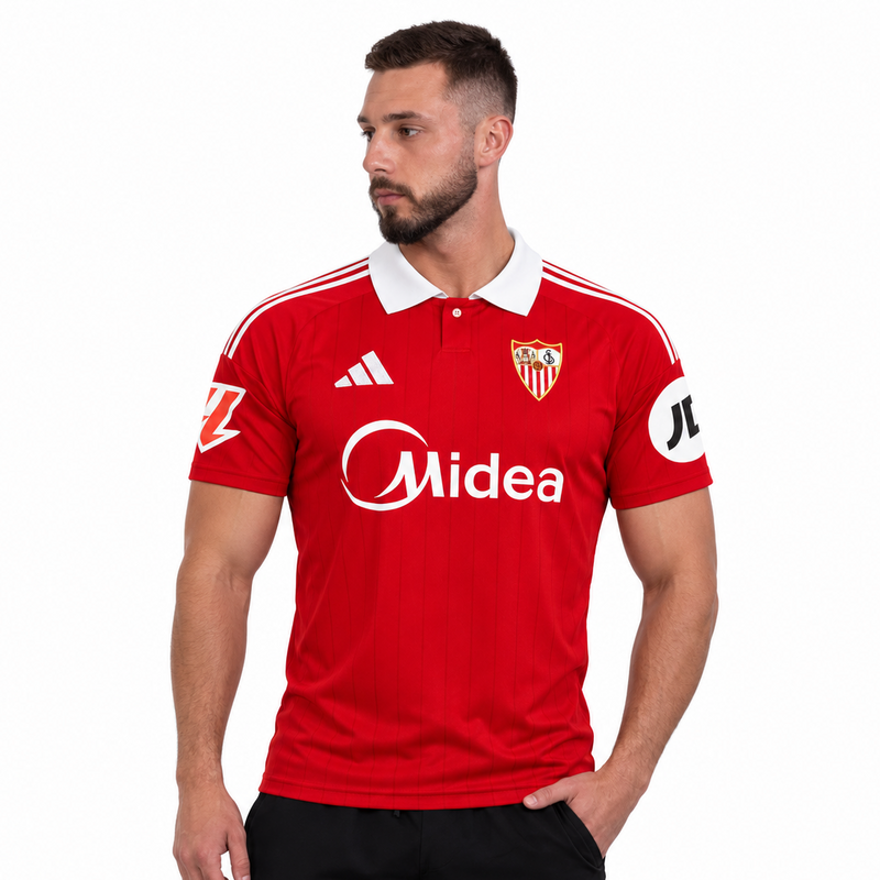Séville FC Extérieur Rouge 2025/26