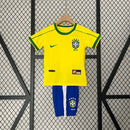 Kit Enfant Brésil Rétro Domicile Jaune 1998