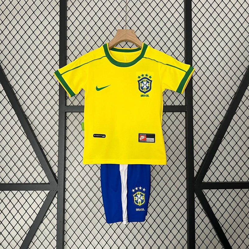 Kit Enfant Brésil Rétro Domicile Jaune 1998
