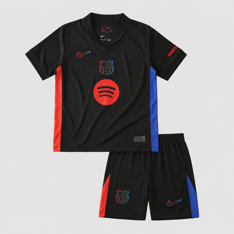 Kit Enfant Barcelone Extérieur 2024/25