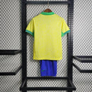 Kit Enfant Brésil Domicile Jaune 24/2025